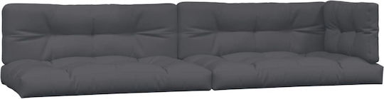 Garten- und Outdoor-Möbelsets 4 Stück Braune mit Kissen