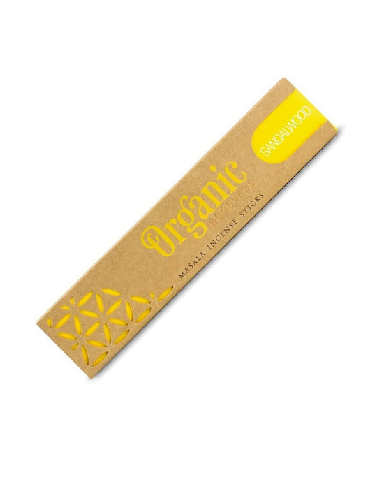 Sandelholz Masala Räucherstäbchen Bio 15g