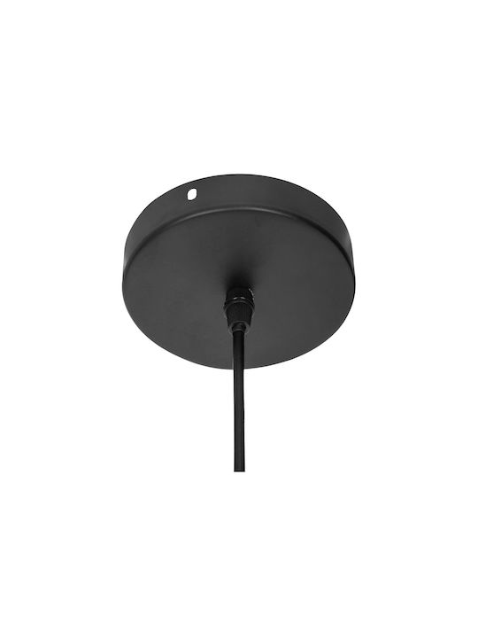 Atmosphera Bellamy Κρεμαστό Φωτιστικό Καφέ Boho με Ντουί E27 58x58εκ.
