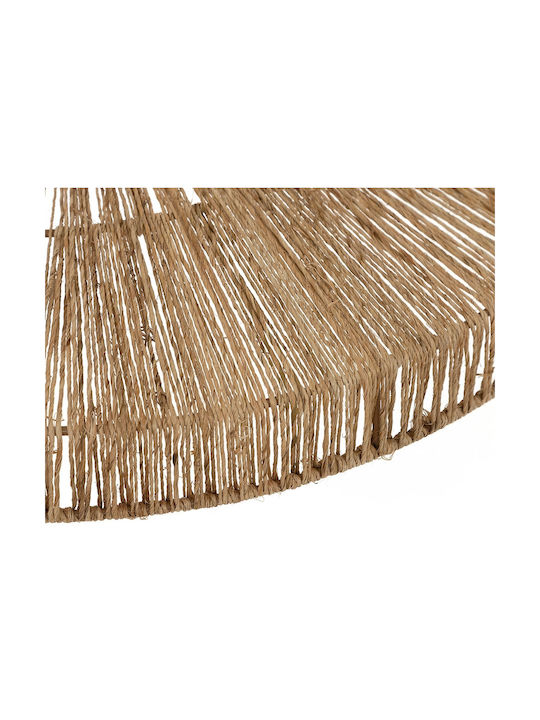 Atmosphera Bellamy Κρεμαστό Φωτιστικό Καφέ Boho με Ντουί E27 58x58εκ.