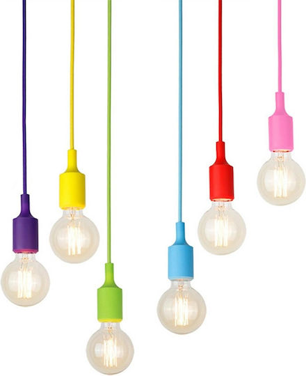 Lustră Multicolor cu Dulie E27 115cm.