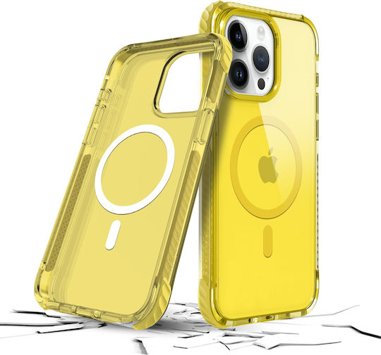 Prodigee Back Cover Πλαστικό 2mm Κίτρινο (iPhone 15 Pro)
