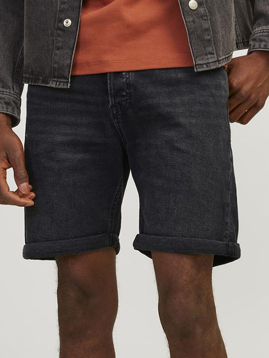 Jack & Jones Bermudă de Bărbați Jean Black