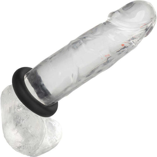 Boss Of Toys Alpha Silicone Black Cock Ring
