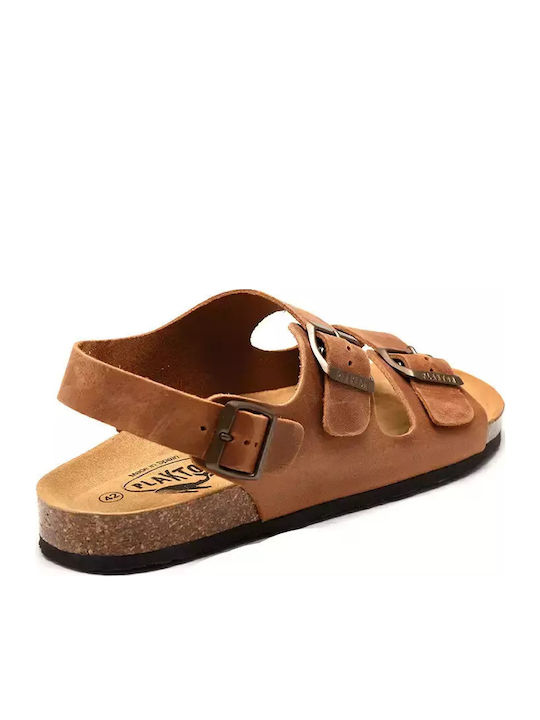 Plakton Sandale Tabac maro