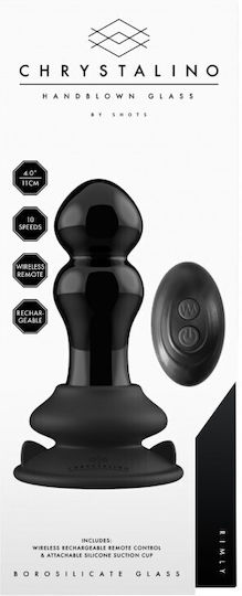 Shots Anal Plug Schwarz