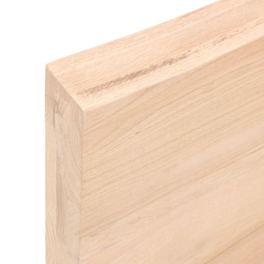 vidaXL Aus Rohstoff Waschtisch ohne Waschbecken L40xB40xH2cm Raw solid wood