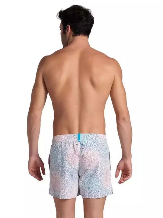 Arena Beach Short Allover Herren Badebekleidung Shorts Weiß