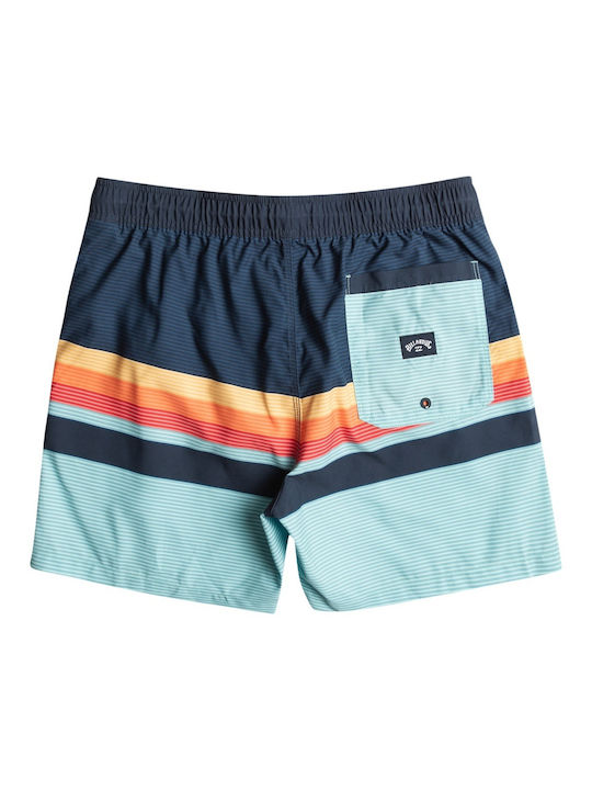 Billabong All Day Htr Herren Badehose Blue Gestreift