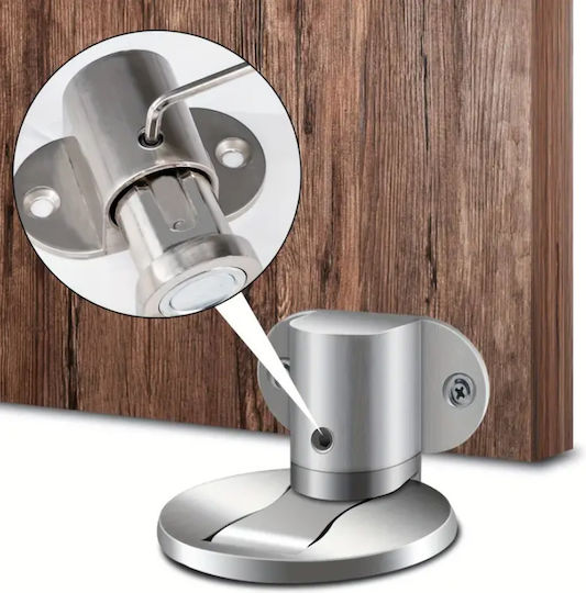 Türstopper Magnetisch Rostfreier Stahl Silber 1Stück