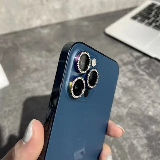 Camera Protection Tempered Glass Purple for the iPhone 14 Plus