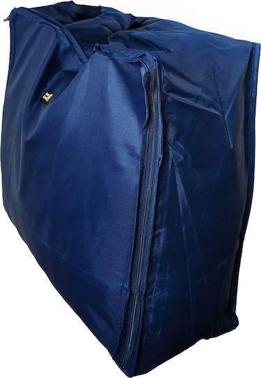 Plastic Sac de Depozitare pentru Haine în Culoare Albastru 36x36x10cm 1buc