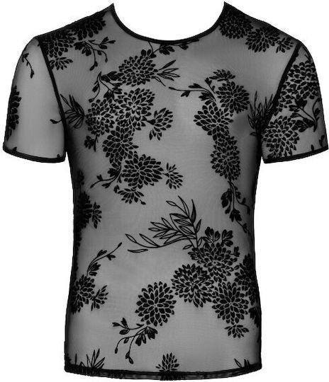 Noir Handmade Sexy Ανδρικό Top Μαύρο
