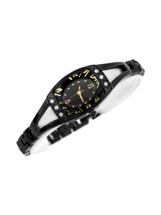 Extreim Damen Uhr mit Schwarz Metallarmband