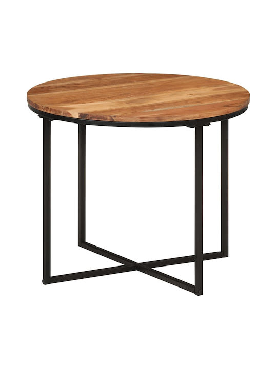 Sitting Room Table for Small Outdoor Spaces Brown 55x55x45cm
