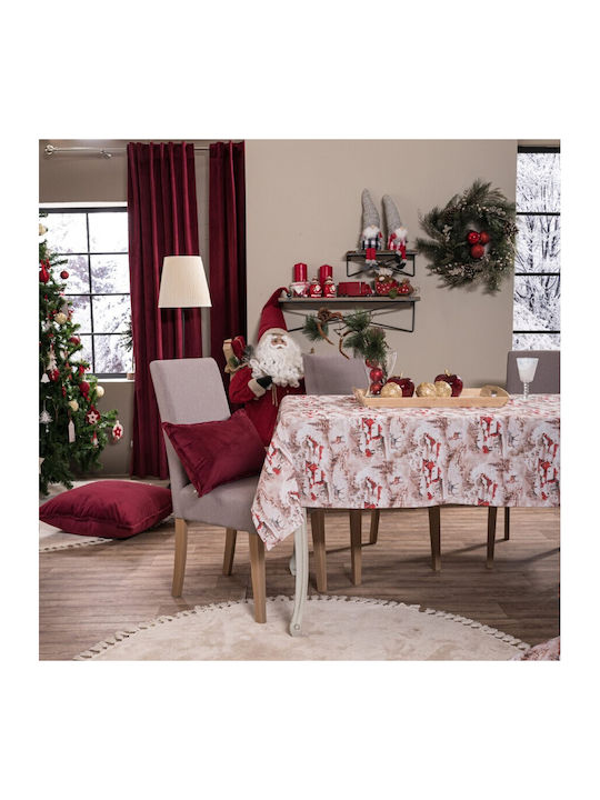 Teoran Christmas Tablecloth Fabric L135xW220cm.
