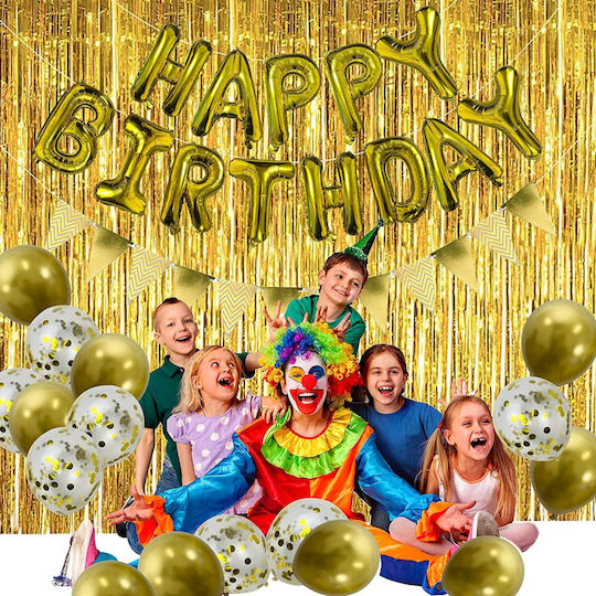 Balloon Foil Letter Gold 27cm