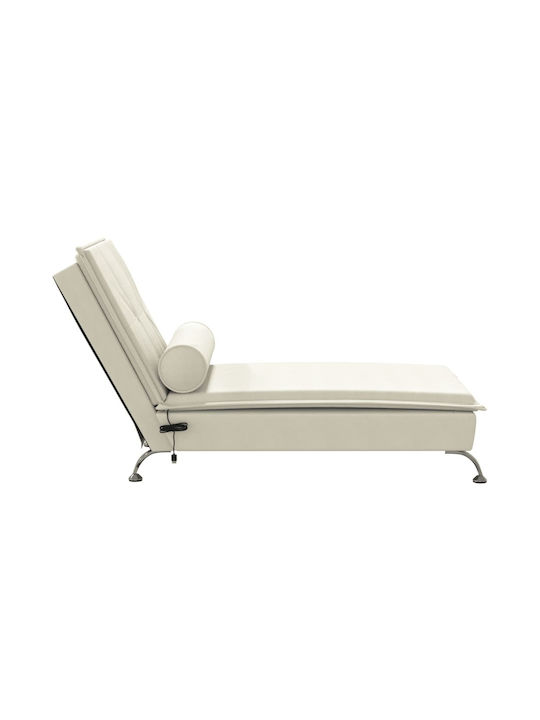 Recliner Catifea Bej L136.5xW56xH75buc