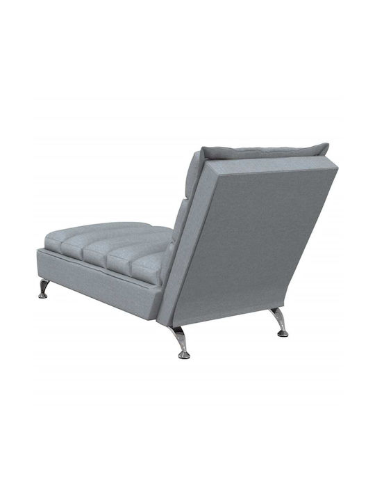 Recliner Stoff Gray L133.5xW56xH74cm