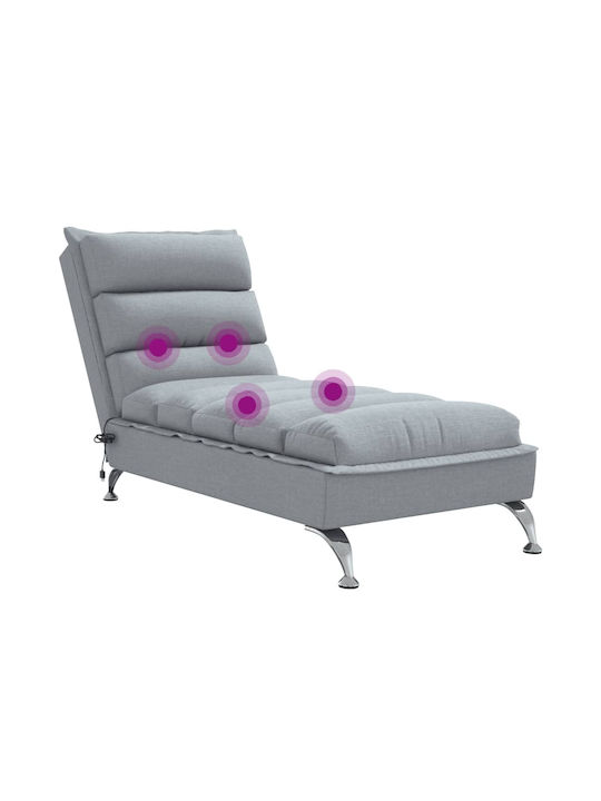 Recliner Stoff Gray L133.5xW56xH74cm