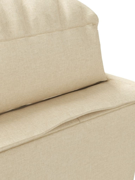 Recliner Stoff Beige L133.5xW56xH74cm
