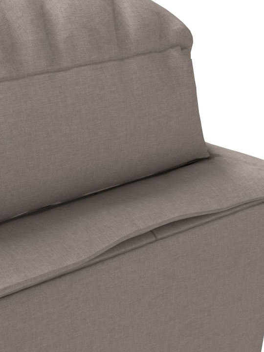 Recliner Stoff Braun L133.5xW56xH74cm