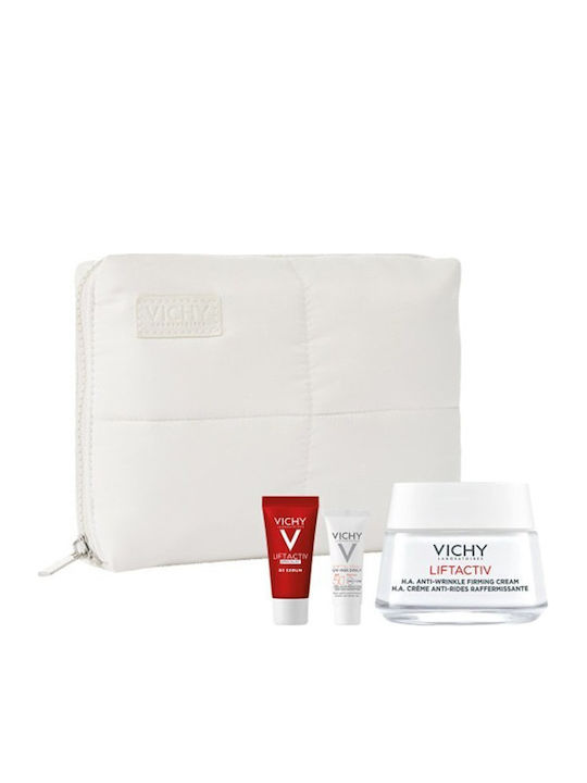 Vichy Liftactiv H.A. Комплект за грижа за кожата за Против стареене, Блясък & Стягане на кожата 4бр