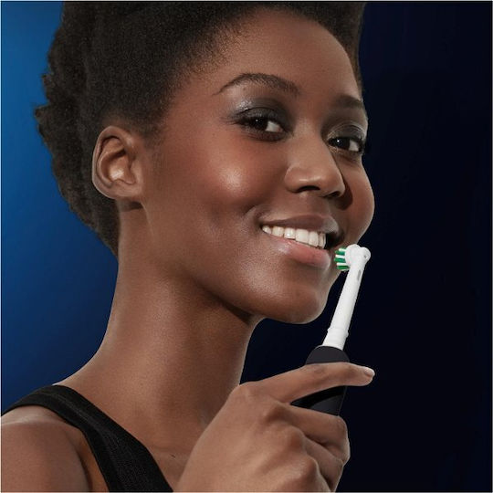 Oral-B Pro Series 1 Elektrische Zahnbürste mit Timer, Drucksensor und Reisetasche Schwarz