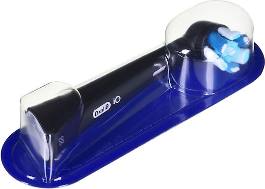 Oral-B Io 6n Black Onyx Periuță de dinți electrică cu Senzor de Presiune și Husă de Călătorie Neagră