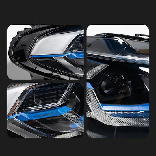 Set faruri frontale Bmw X3 G01 G08 18-22 Led Laser Style Negru
