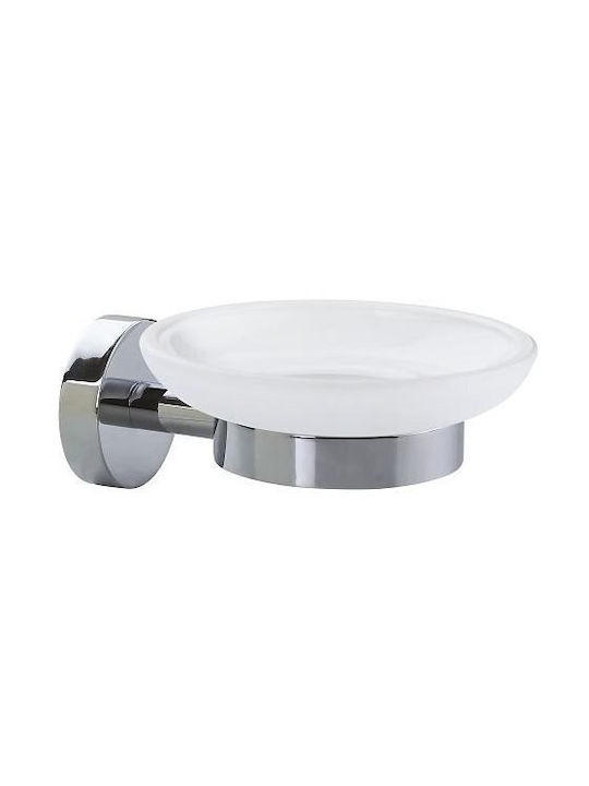 Tesa Wall Mounted White Soap Dish