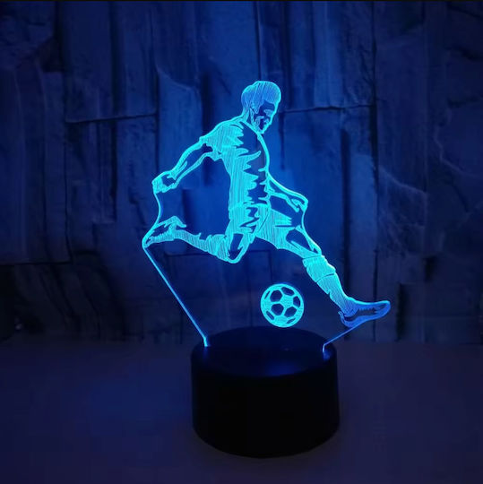 Φωτιστικό LED RGB 3D Illusion Φωτιστικό LED RGB 3D Illusion