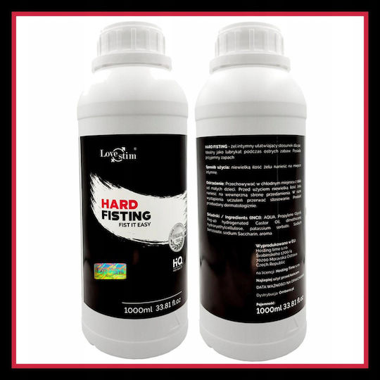 Hard Fisting Πρωκτικό Λιπαντικό Gel 1000ml