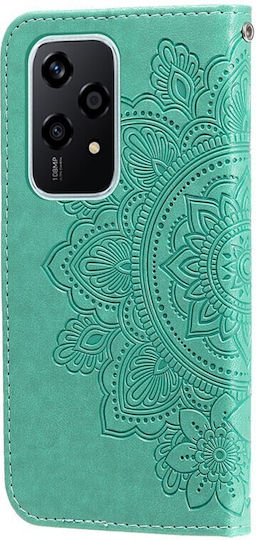 Flowers Wallet Πράσινο (Honor 200 Lite 5G)