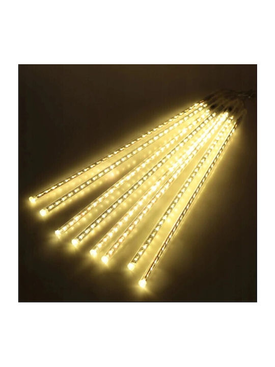 8 Λαμπάκια LED 4.5μ. Λευκά τύπου Μετεωρίτης