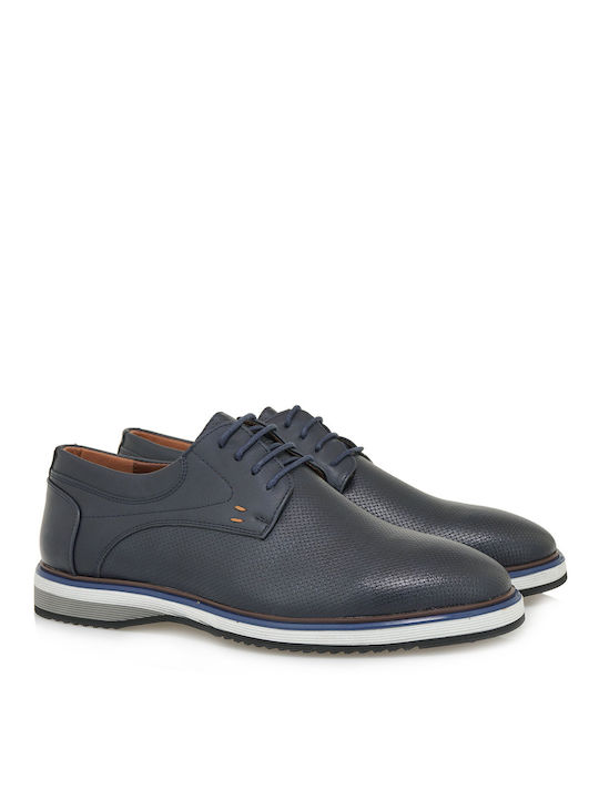 JK London Herren Freizeitschuhe Blau