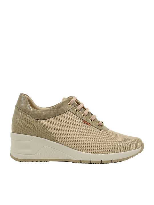 Damen Anatomisch Sneakers Sand