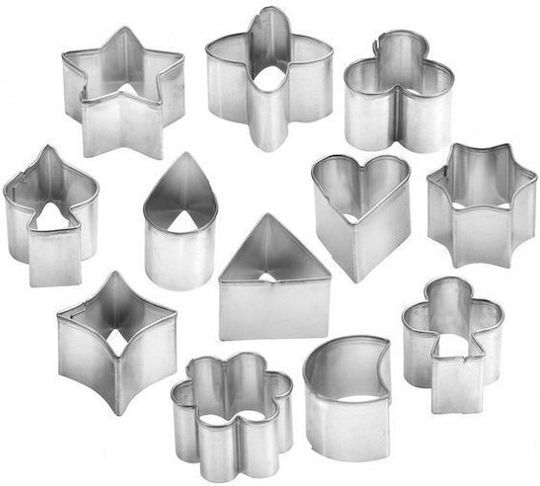 Tescoma Cookie Cutter Metalice 12 Bucăți