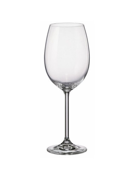 Bohemia Glass for White Wine made of Crystal in White Color 450ml 1pcs