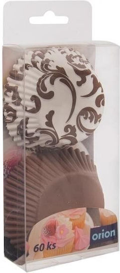 Orion Karamellpapiere für Cupcakes Papier 7x7cm 60pcs