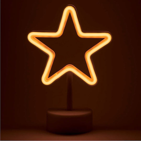 Illuminated Christmas Figure Sign White