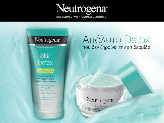 Neutrogena Skin Detox Скраб за Лице като Гел за Мазна Кожа 150мл