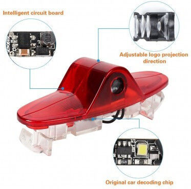 Renault Kennzeichenbeleuchtungen LED 5W für Renault Megane / Laguna / Breitengrad / Talisman 2Stück