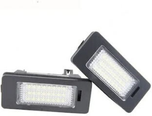 Kennzeichenbeleuchtungen LED für Audi Q5 / A4 / A5 / S5 / E-Commerce-Website Volkswagen Passat 2007-2009 2Stück