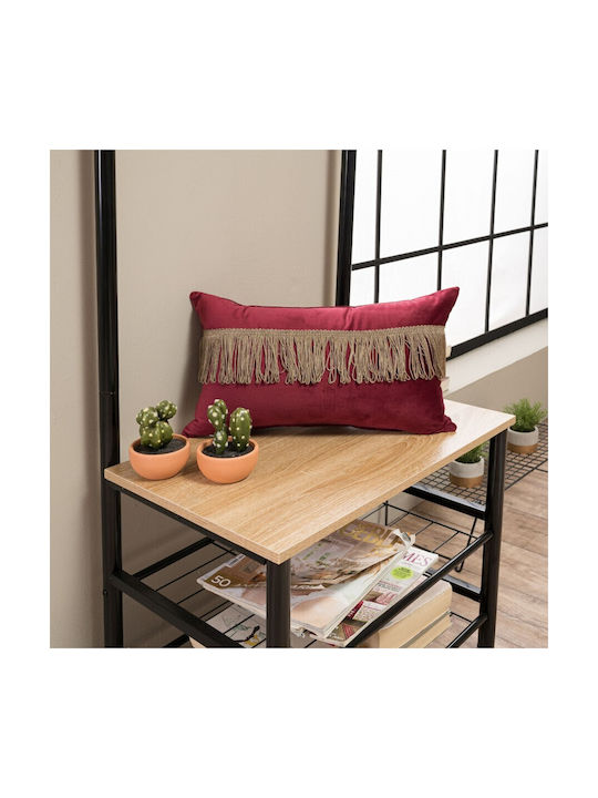 Teoran Teoran Sofa Cushion Crosshatch Velvet 30x50cm