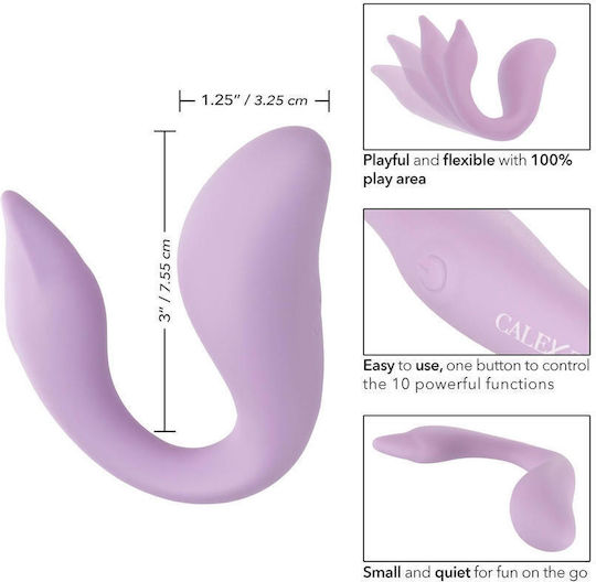 Boss Of Toys Slay Flexme Vibrator Massage with Remote Control Purple