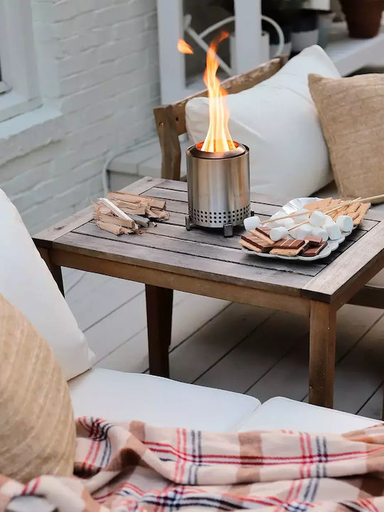 Solo Stove Kamin Draußen Metallisch Silber