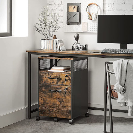 Songmics Cabinet de baie L44xA42xÎ69cm Gri