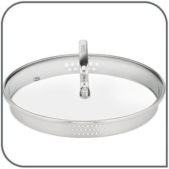 Tefal Duetto+ Pots Set Made of Stainless Steel Silver with Non-Stick Coating 5 Pieces