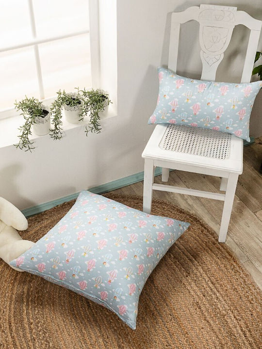 Teoran Față De Pernă Decorativă Pentru Copii Balloon 30x50cm